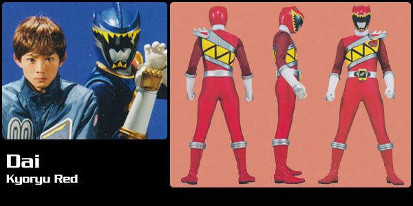 Dai, Kyoryu Red